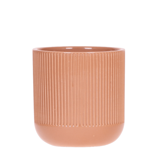 Kolibri Home | Flare Übertopf - Cognac - Ø9cm