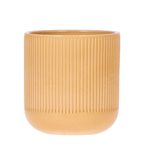 Kolibri Home | Flare Dekotopf - Ocher - Ø9cm