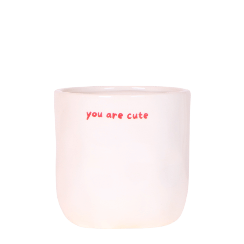 Kolibri Home | You Are Cute Übertopf - Ø9cm
