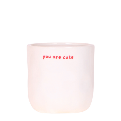 Kolibri Home | You Are Cute Übertopf - Ø9cm
