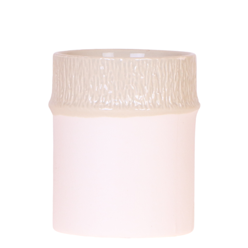 Kolibri Home | Willow  Übertopf - Travertine - Ø9cm