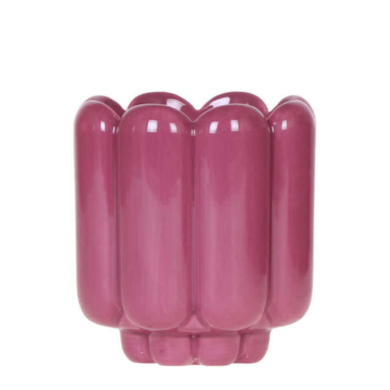 Kolibri Home | Retro Übertopf - Violett - Ø9cm