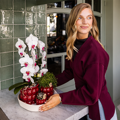 Kolibri Home | Cotton Shine Übertopf - Red - Ø6cm