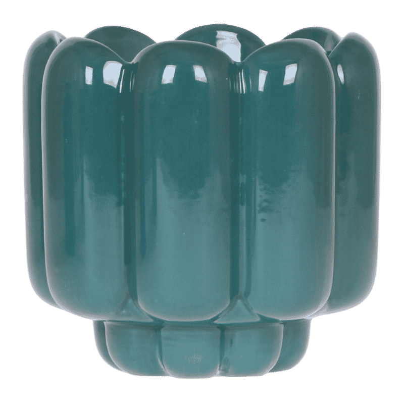 Kolibri Home | Retro Übertopf - Grün - Ø12cm