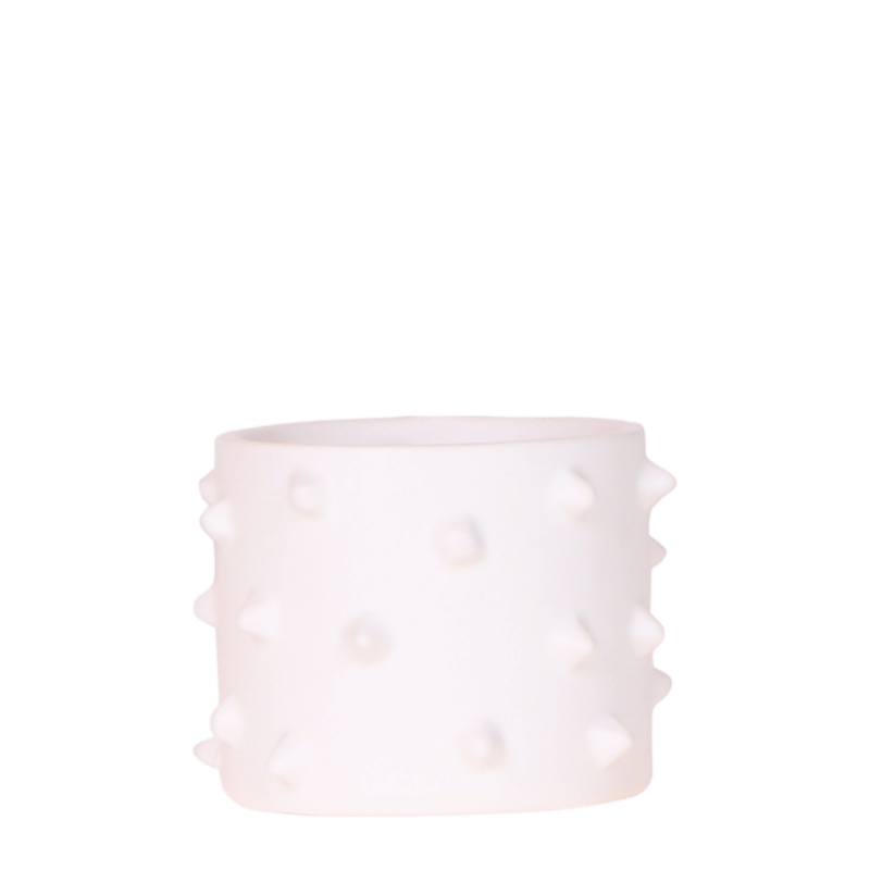 Kolibri Home | Spike Übertopf - Weiß - Ø6cm