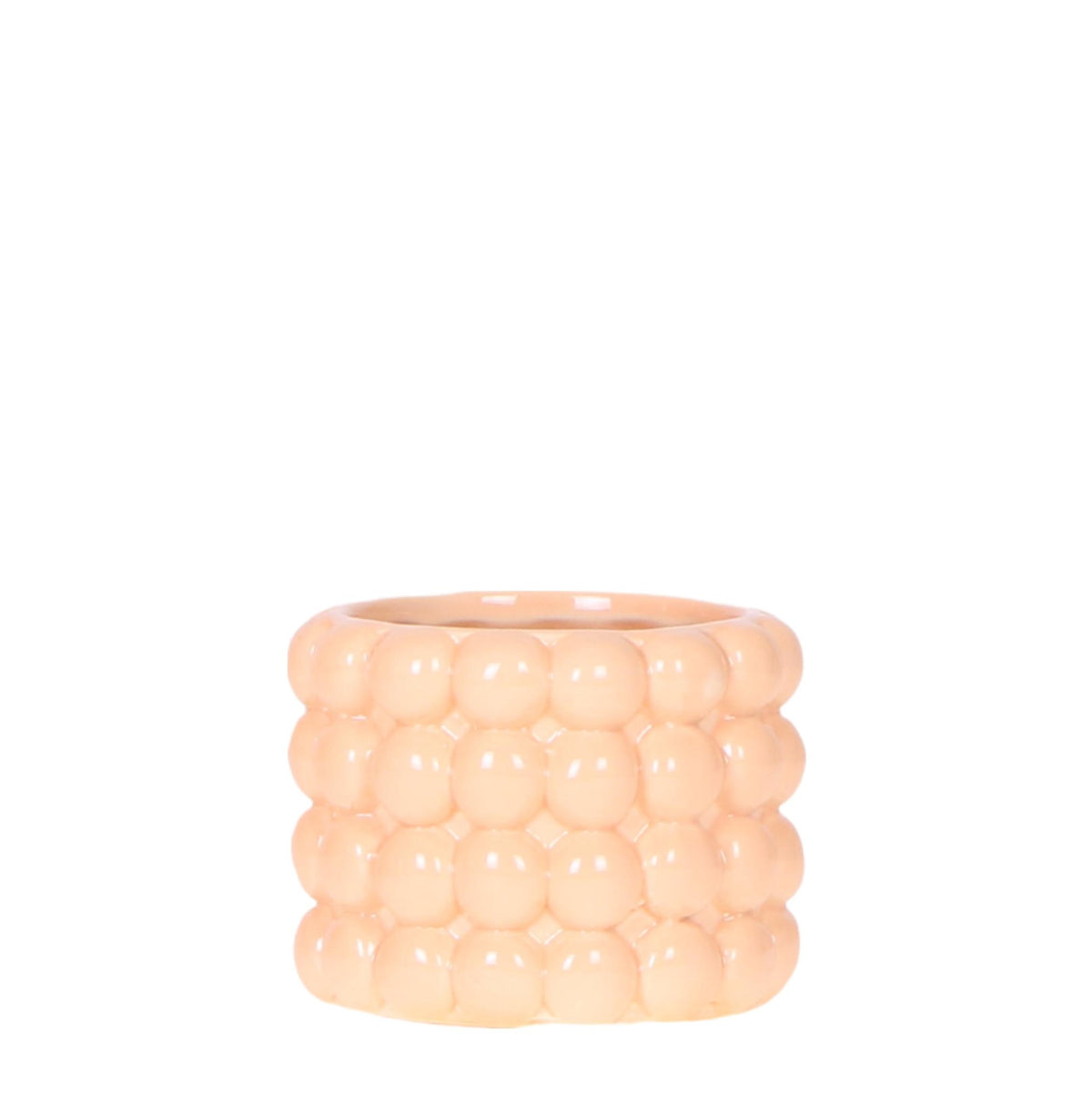 Kolibri Home | Poppy Ziertopf - Peach - Ø6cm