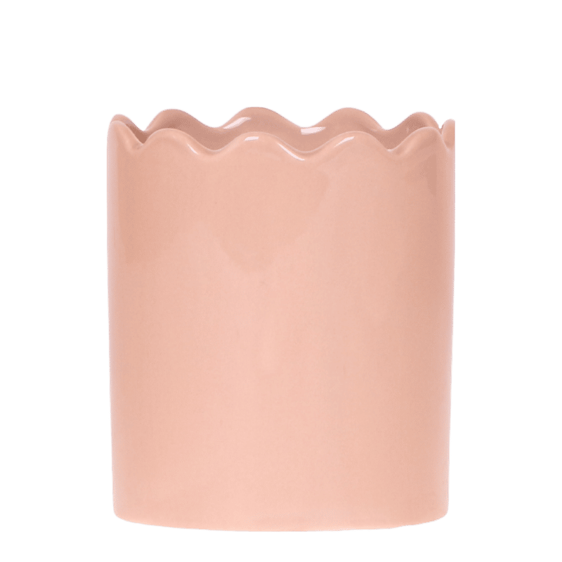 Kolibri Home | Curve Übertopf - Oudroze - Ø9cm