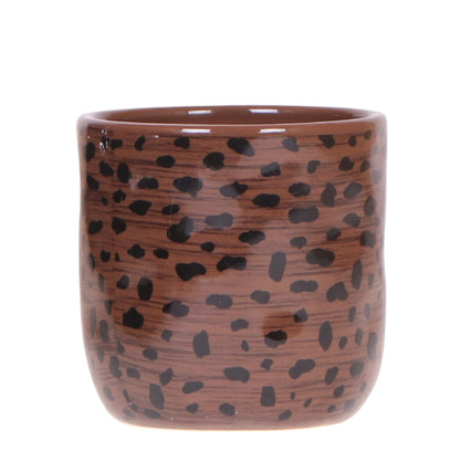 Kolibri Home | Leoparden-Ziertopf - Ø9cm