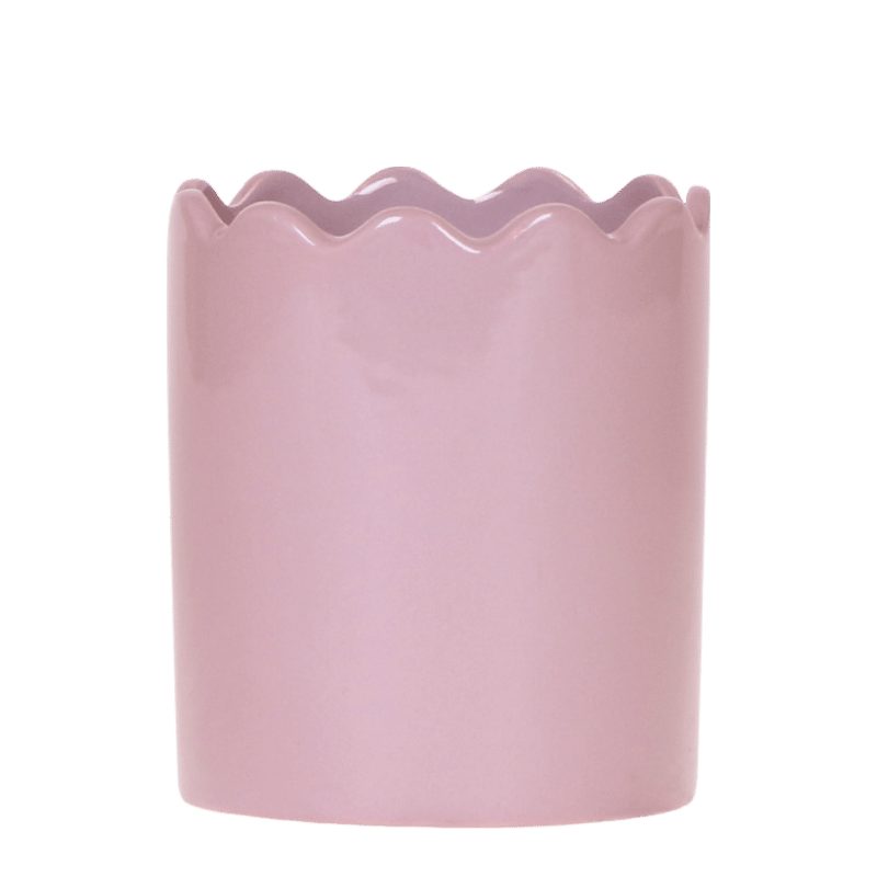 Kolibri Home | Curve Übertopf - Lila - Ø9cm