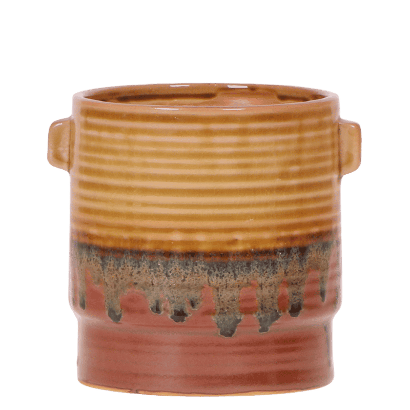Kolibri Home | Sunset Übertopf - Geel - Ø9 cm