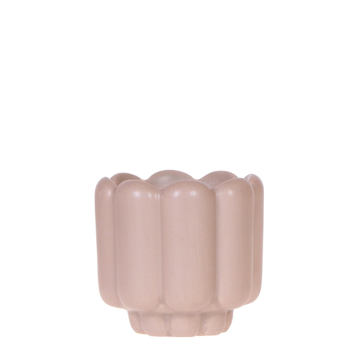 Kolibri Home | Retro-Ziertopf - Sand - Ø6cm