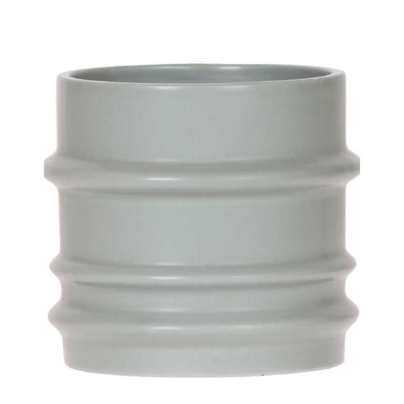 Kolibri Home | Mellow-Übertopf - Groen - Ø9cm