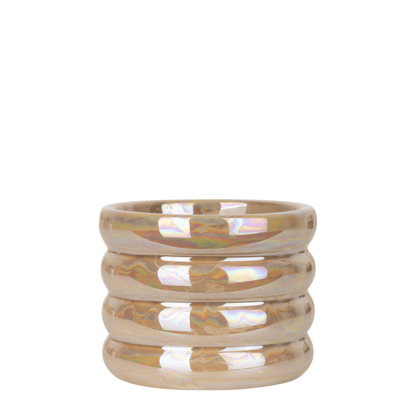 Kolibri Home | Glow Übertopf - Sand - Ø6cm
