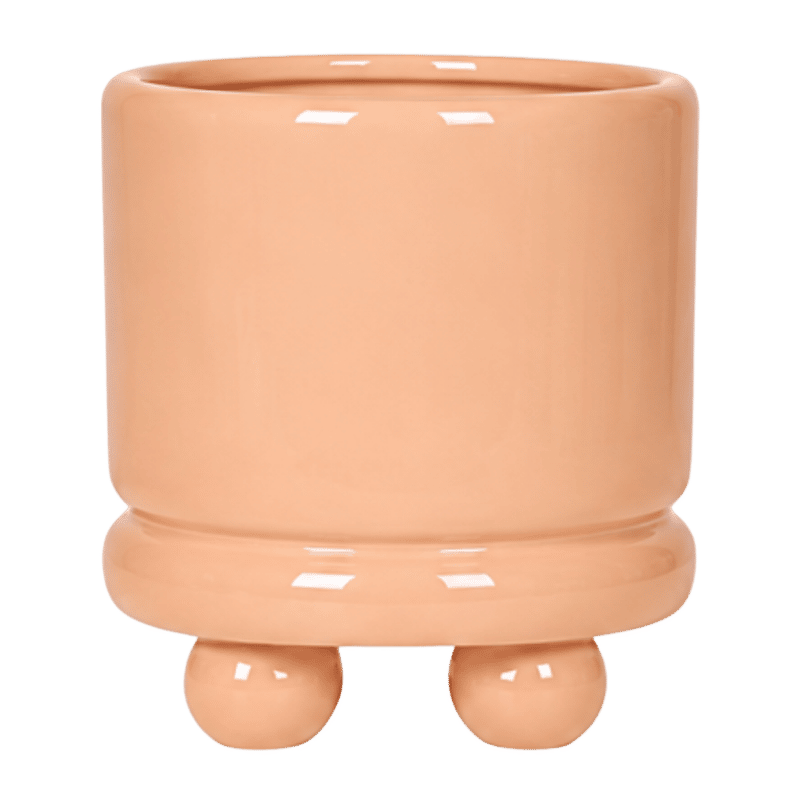 Kolibri Home | Dotty Übertopf - Orange - Ø12 cm