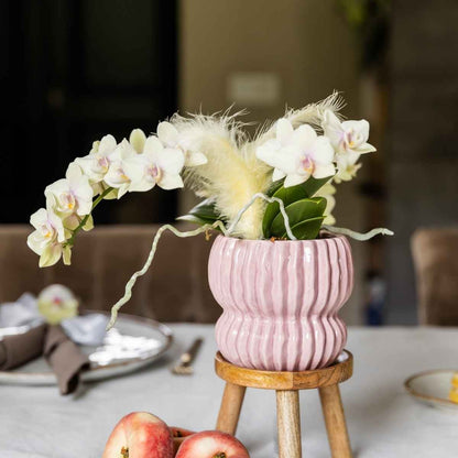 Kolibri Home | Horizon Übertopf - Rosa - ∅9cm
