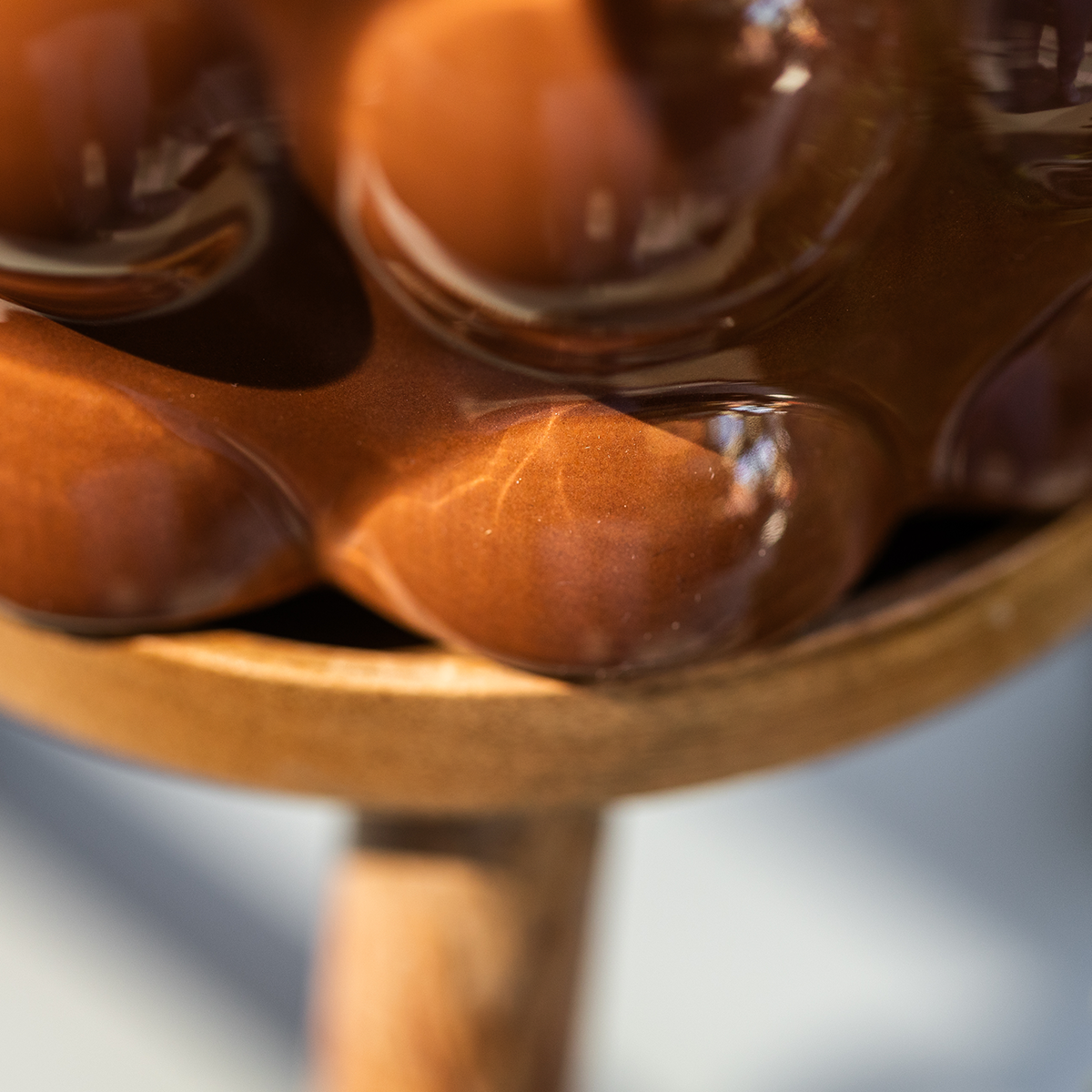 Kolibri Home | Cotton Shine Übertopf - Brown - Ø9cm