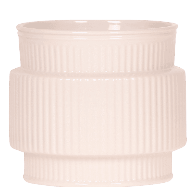 Kolibri Home | Allure Übertopf - Wit - Ø12cm
