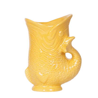 Kolibri Home | Fish Übertopf - Gelborange - Ø9cm