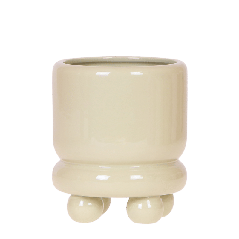 Kolibri Home | Dotty Übertopf - Grün - Ø9 cm