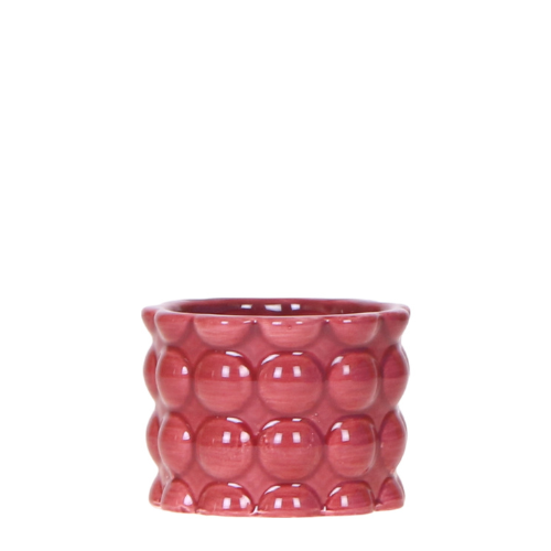 Kolibri Home | Cotton Shine Übertopf - Red - Ø6cm