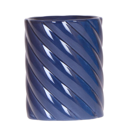 Kolibri Home | Candy Dekotopf | Hoch - Blue - Ø9cm