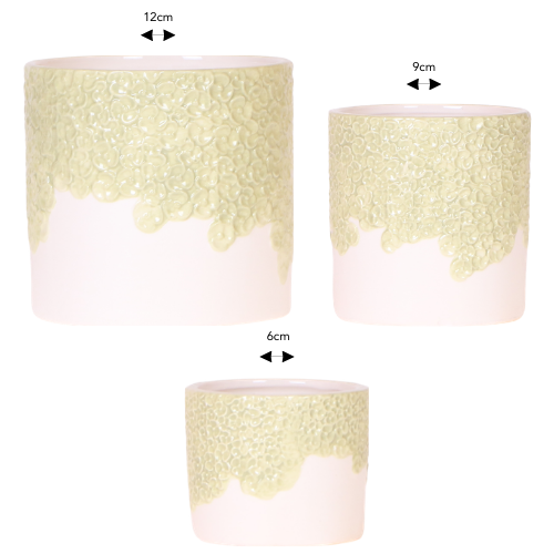 Kombi‑Deal | Bloom Grün Übertopf‑Set