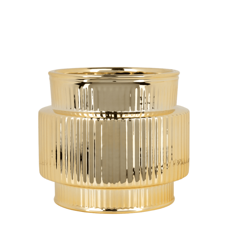 Kolibri Home | Allure Shiny Übertopf - Gold - Ø9cm