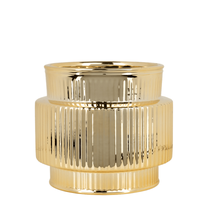 Kolibri Home | Allure Shiny Übertopf - Gold - Ø9cm