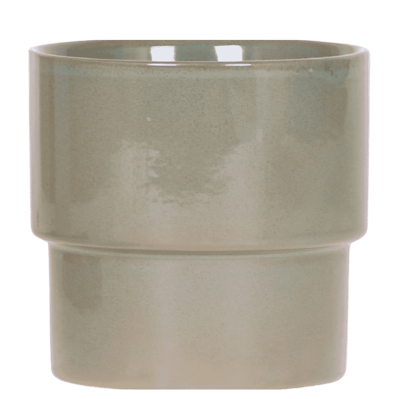 Kolibri Home | Timeless Übertopf - Groen - Ø12 cm