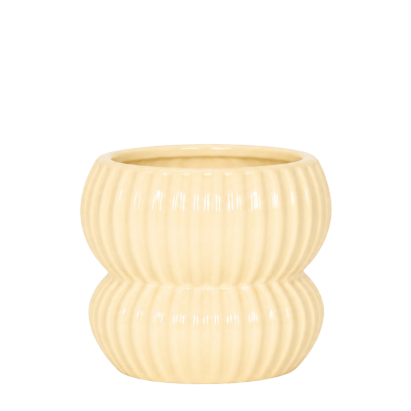 Kolibri Home | Horizon Übertopf - Gelb - ∅9cm