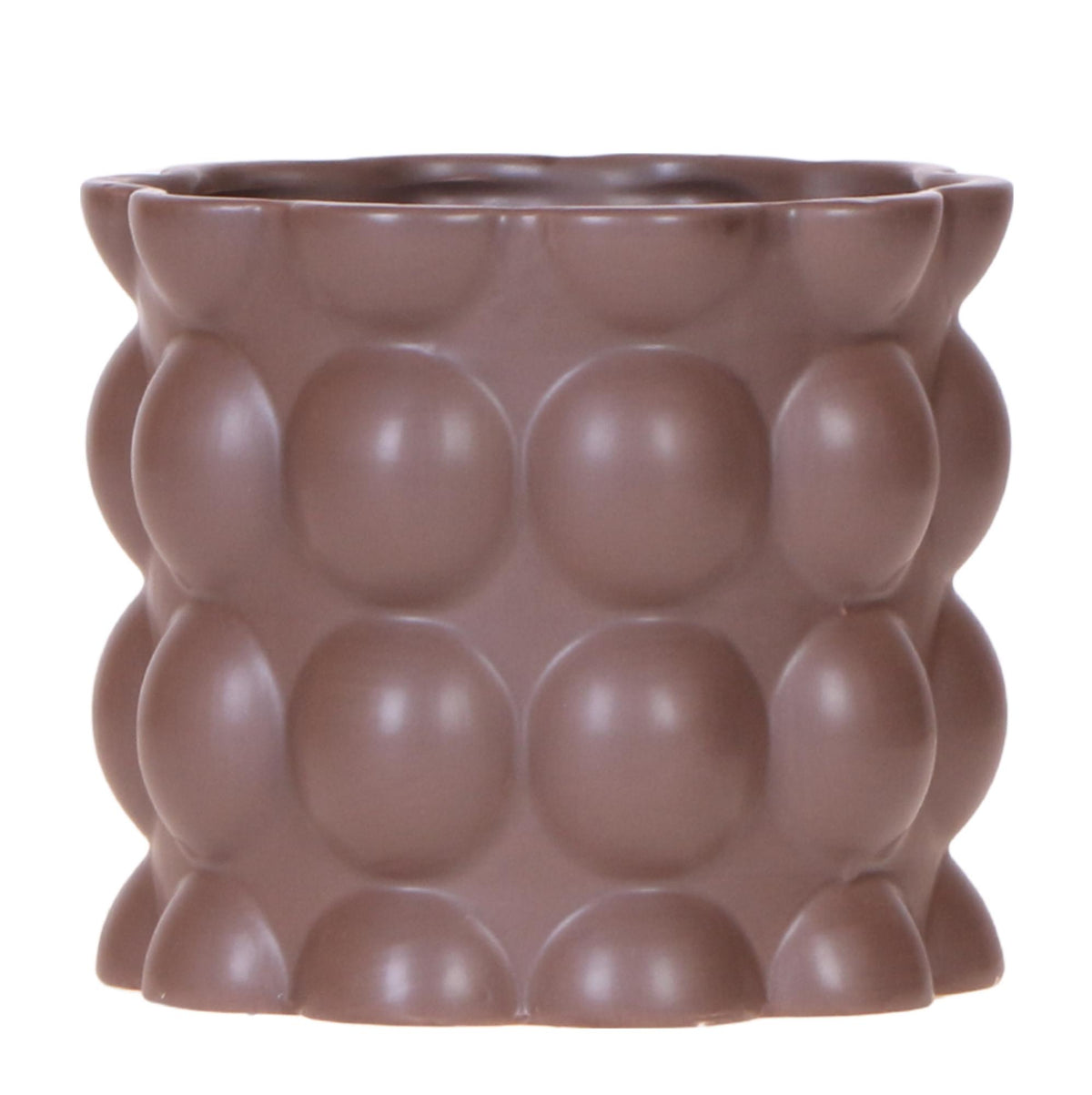 Kolibri Home | Cotton sierpot - Brown - Ø12cm