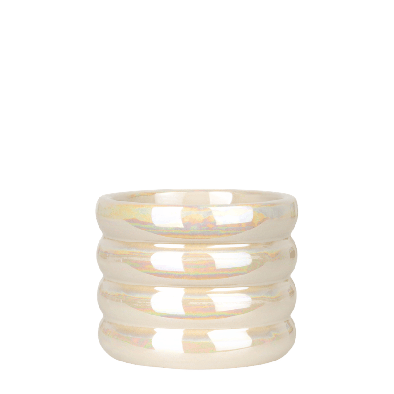 Kolibri Home | Glow Übertopf - Travertin - Ø6cm