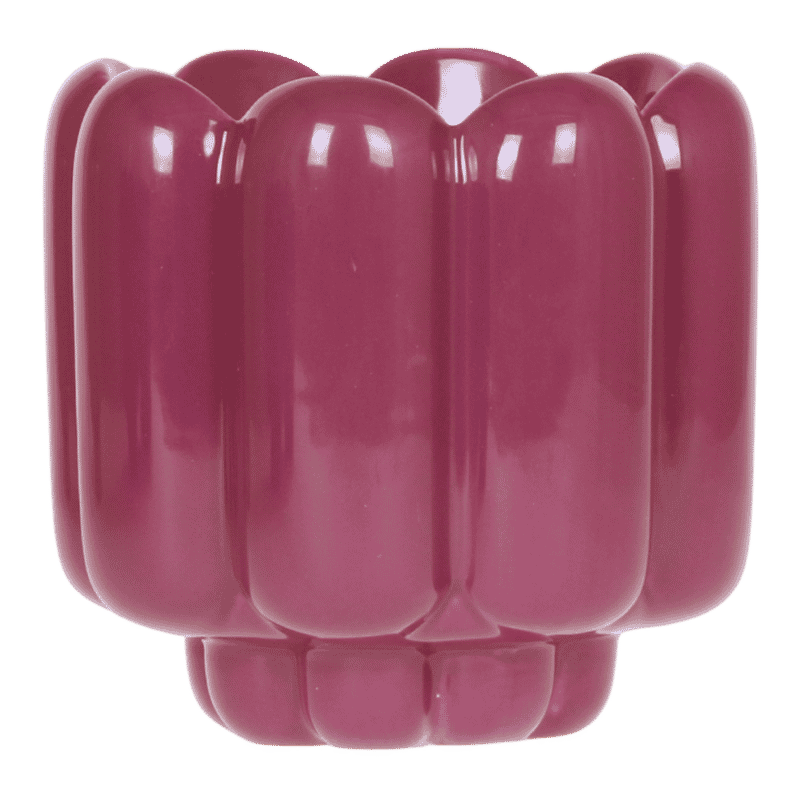 Kolibri Home | Retro Übertopf - Violett - Ø12cm