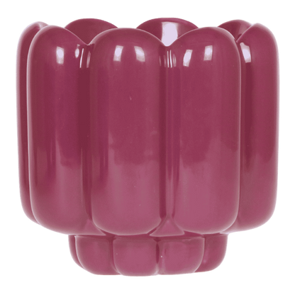 Kolibri Home | Retro Übertopf - Violett - Ø12cm