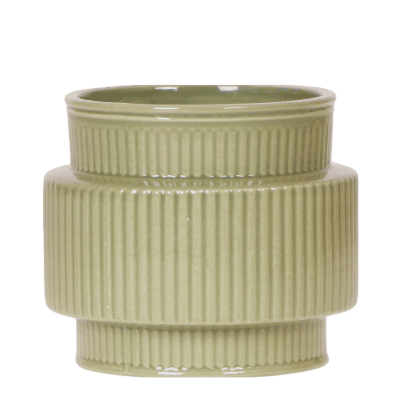 Kolibri Home | Allure Übertopf - Groen - Ø9cm