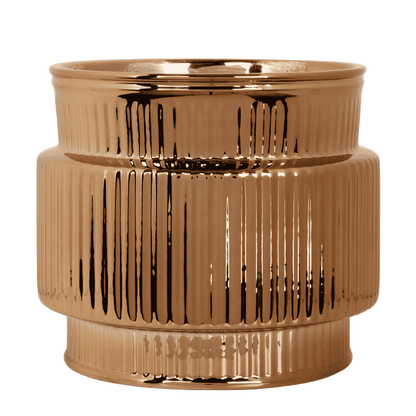 Kolibri Home | Allure Shiny Übertopf - Bronze - Ø12cm