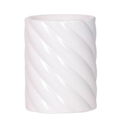 Kolibri Home | Candy Dekotopf | Hoch - White - Ø9cm