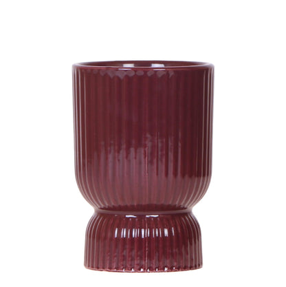 Kolibri Home | Diabolo-Ziertopf | Ø9cm - Burgundy