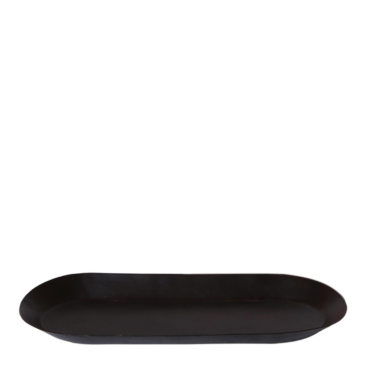 Kolibri Home | Teller oval - Ovales Tablett Ø30cm - Black