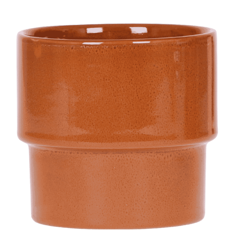 Kolibri Home | Timeless Übertopf - Oranje - Ø12 cm
