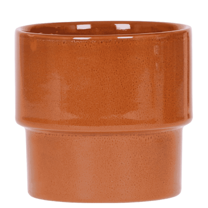 Kolibri Home | Timeless Übertopf - Oranje - Ø12 cm