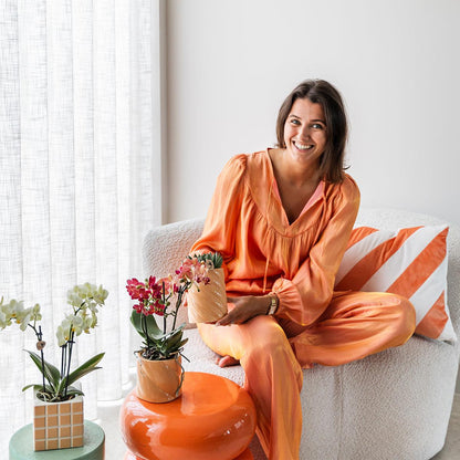 Kolibri Home | Candy Dekotopf - Peach - Ø9cm