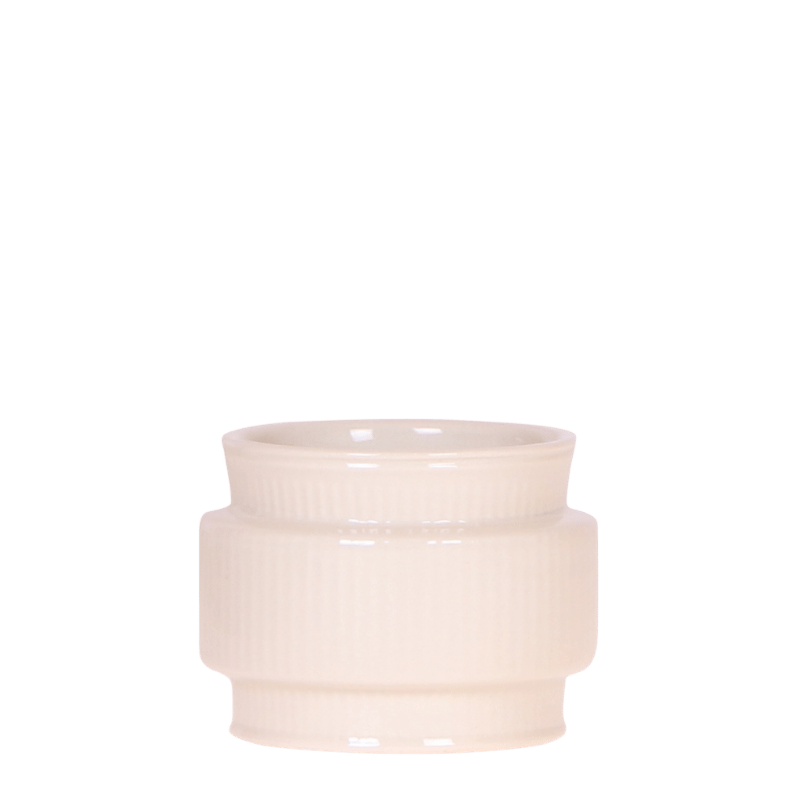 Kolibri Home | Allure Übertopf - Wit - Ø6cm