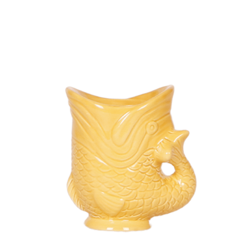 Kolibri Home | Fish Übertopf - Gelborange - Ø6cm