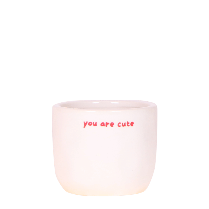 Kolibri Home | You Are Cute Übertopf - Ø6cm